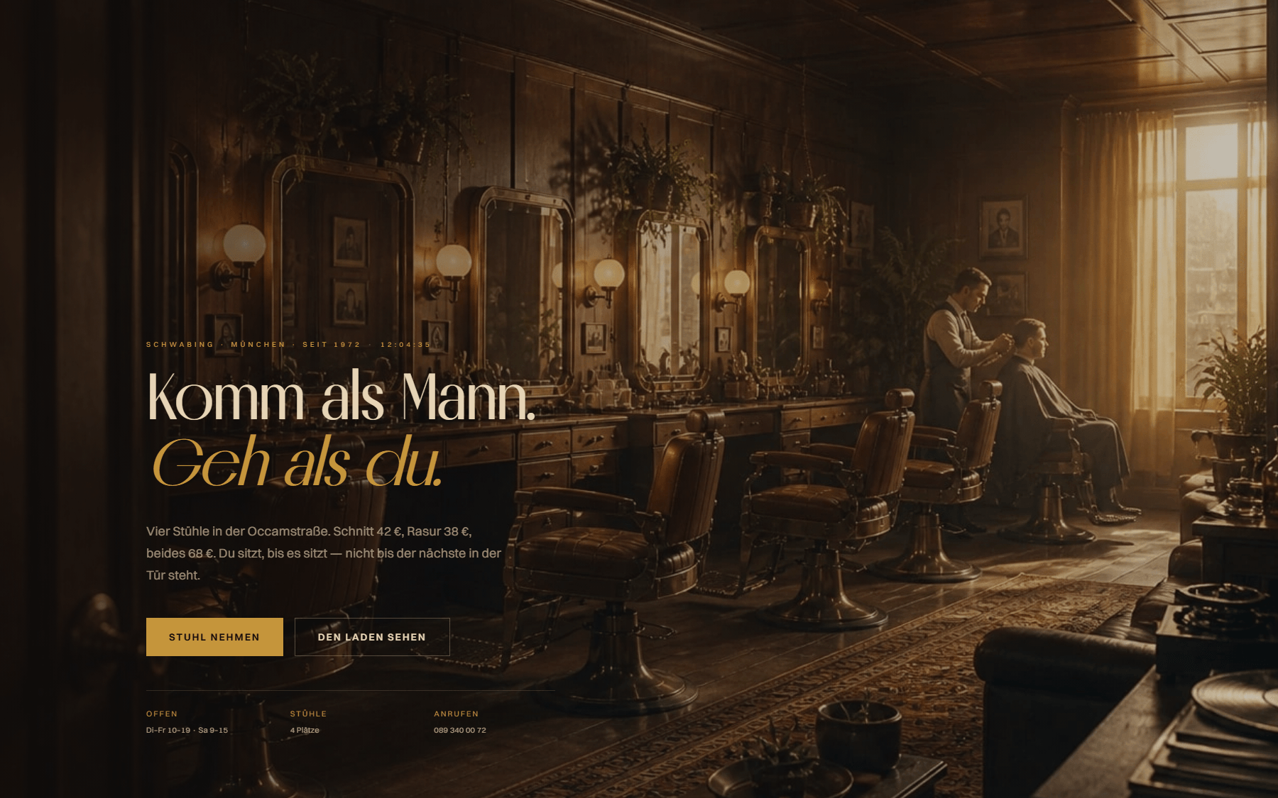 Barber — Herrenzimmer